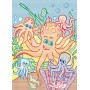 Книга "Великі водні розмальовки: Морські тварини" (Crystal Book)