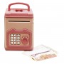 Сейф-копилка "Money Box" (розовый ) (Ling Shu Bao)