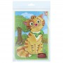 Мягкие пазлы А5 "Рыжий котик" (12 элем) (Vladi Toys)