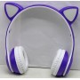 Наушники беспроводные "Cat" (фиолетовый) (MiC)