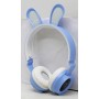 Навушники бездротові "Rabbit" (блакитний) (MiC)