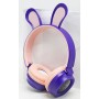 Наушники беспроводные "Rabbit" (фиолетовый) (MiC)