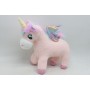 Мягкая игрушка "Единорожка" 31 см., розовый (MiC)