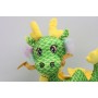 Мягкая игрушка "Китайский дракон" (зеленый) (MiC)