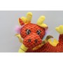 Мягкая игрушка "Китайский дракон" (красный) (MiC)