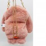Рюкзак Кролик рожевий персик, висота 27 см (Копиця)