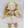 Мягкая кукла "Ангелочек", золотистая (23 см) (MiC)