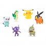 Набір ігрових фігурок Pokemon - Себалай, Ексью, Снайві, Тепіг, Ошавотт та Пікачу (Pokemon)