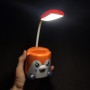 Лампа c подставкой под телефон, под канцелярию оранжевая (MiC)