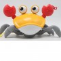 Заводна іграшка "Cute crab" (жовтий) (MiC)