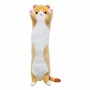 Мʼяка іграшка-обіймашка "Кіт батон", 45 см (помаранчевий) (MiC)