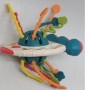 Іграшка-прорізувач "Космічний корабель" (блакитний) (Sobebear)