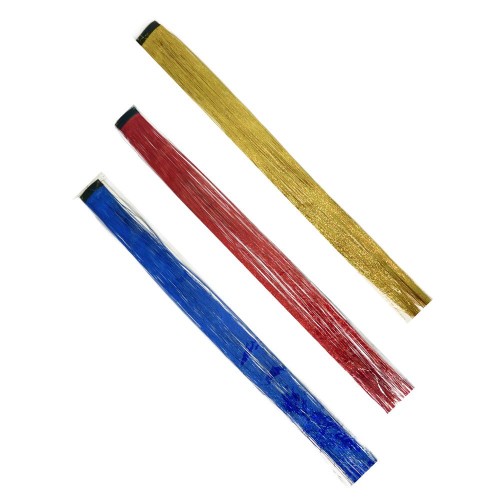 Пасма для волосся-блискучі (МІКС ВИДІВ) (MiC)