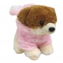 Мягкая игрушка "Собачка", 16 см, розовая (MiC)