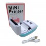 Портативный термопринтер "Mini Printer" (синий) Вид 2 (MiC)