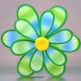 Вітрячок "Квіточка", діаметр 38 см, зелений (MiC)