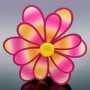 Вітрячок "Квіточка", діаметр 38 см, рожевий (MiC)