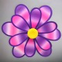 Ветрячок "Цветочек", диаметр 38 см, фиолетовый (MiC)