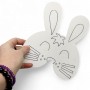 Розфарбуй великодню маску (заготівля) кролик (MiC)