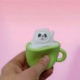 Игрушка-антистресс "Панда в чашке" (зеленый) (MiC)