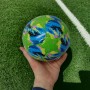 Мяч футбольный детский №2 "Звезды" (зеленый) (MiC)
