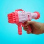 Бластер із мильними бульбашками "Bazooka Bubble Toy" (блакитний) (MiC)