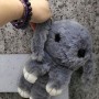 Мʼяка іграшка-рюкзак "Кролик" (сірий) (Копиця)