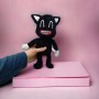 Мʼяка іграшка "Мультяшний чорний Кіт", 30 см (MiC)