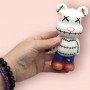 Сквиш-антистресс "Беарбрик (Bearbrick)", белый (MiC)