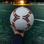 Мяч футбольный (номер 5), резиновый, желтый (MiC)