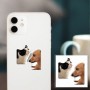 3D стикер "Мем: Пес и кот" (цена за 1 шт) (Tattooshka)