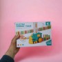 Интерактивная игрушка "Домино-поезд", свет, звук (розовый) (MiC)