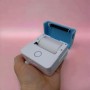 Портативний термопринтер "Portable mini printer" (блакитний) (MiC)