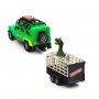 Ігровий набір "Land Rover", (з причепом і динозавром) (TechnoDrive)