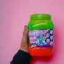 Слайм-антистресс "Lovin: Big slime", зеленый+розовый (Окто)