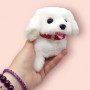 Интерактивная собачка "Мой любимец", белая (MiC)