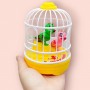 Іграшка на батарейках "Пташки в клітці" (жовтий), вид 3 (MiC)