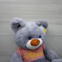 Мʼяка іграшка Ведмідь Буркотун висота 80 см (за стандартом 110 см) сірий (Nikopol)