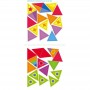 Мозаїка з наліпок : Трикутники. Для дітей від 3 років (у) (Ранок)