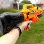 Водний пістолет з накачуванням (48 см.), помаранчевий (MiC)