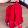 Рюкзак червоний (28 см.) (MiC)