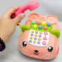 Интерактивная игрушка "Телефончик на колесах", розовый (Wtoys)