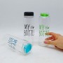 Пляшка для води в чохлі "My Bottle", 500 мл (біла кришка) (MiC)