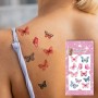 Тату «Акварельні метелики» (Tattooshka)