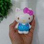 Сквіш-антистрес "Hello Kitty" (10 см), у блакитному комбінезоні (MiC)