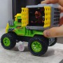 Вантажівка з динозавром (звук, світло), червона (MCGODIA TOYS)