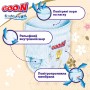 Трусики-підгузки Goo.N Premium Soft (розмір 3(M), 7-12 кг, 50 шт) (Goo.N Premium Soft)