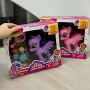 Фигурка "My Little Pony", аксессуары, свет, звук (сиреневая) (MiC)