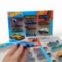 Набір машинок Hot Wheels, 3 види, 10 машин, металопластик, в коробці МІКС ВИДІВ (MiC)