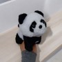 Набір у валізі Plush Pet,, панда на батарейках, з аксесуарами, рожевий (MiC)